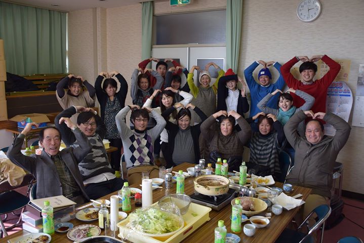 海なし県の離島・沖島で外貨獲得戦略の検討会＆かづの牛×沖島の資源で食事会。