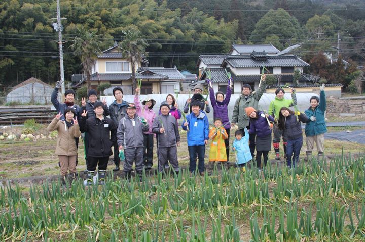 楽農楽志えんかい部プレゼンツ、岩津ねぎ収穫ツアー。